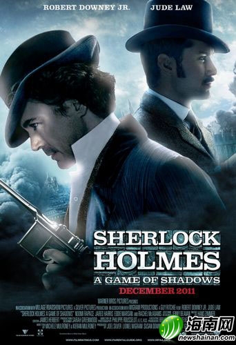 《福尔摩斯2》美国版海报