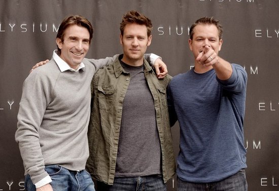 北美直面《极乐空间》三主创 光头达蒙不惧狗仔